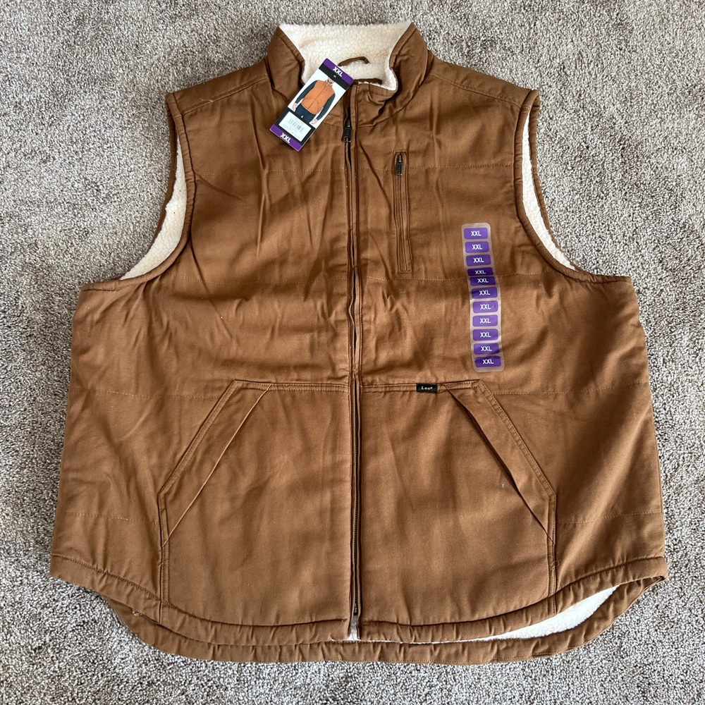 Lee Lined Canvas Vest